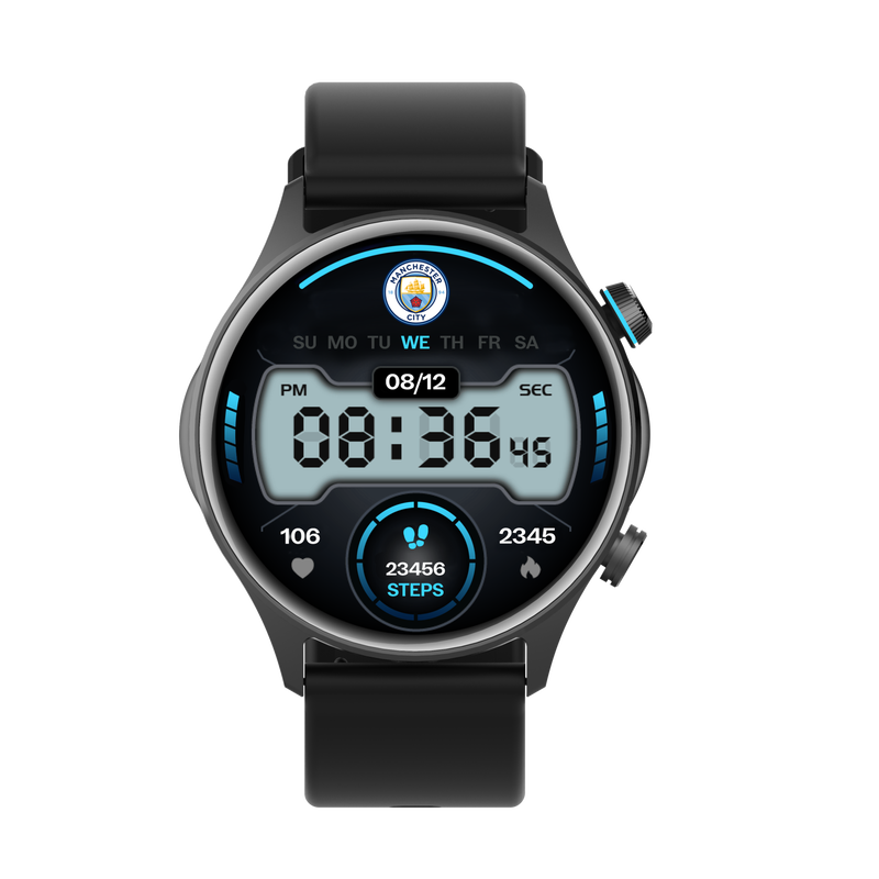 MCFC SMART WATCH - black