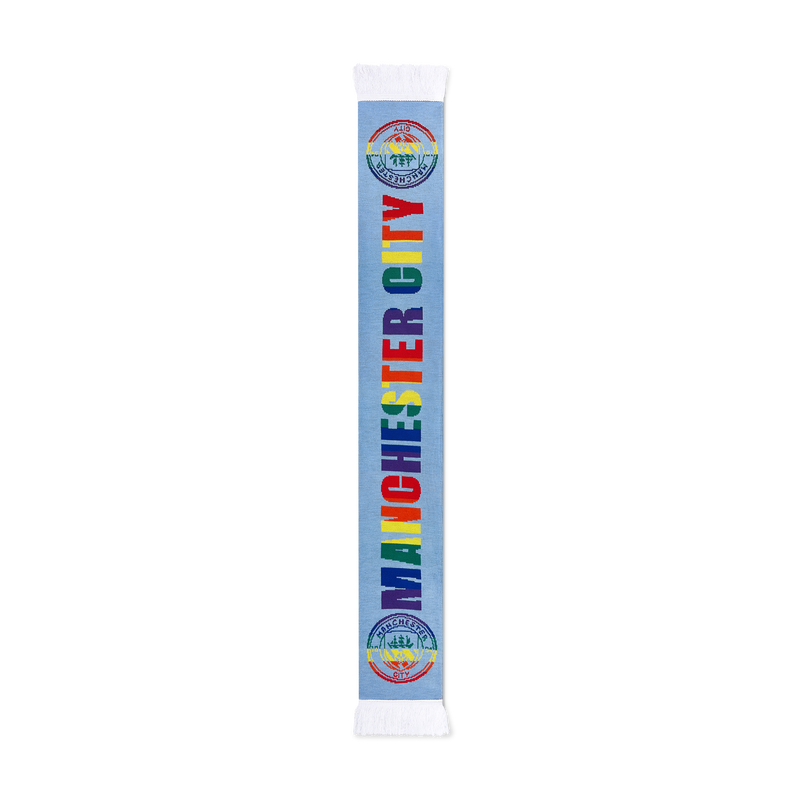 MCFC FW PRIDE SCARF - blue