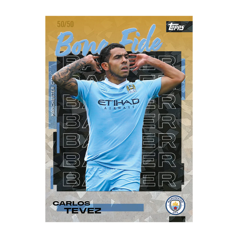 MCFC TOPPS 25/26 TEAM SET - blue