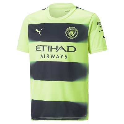 Kinder Manchester City Derde shirt 2022/23