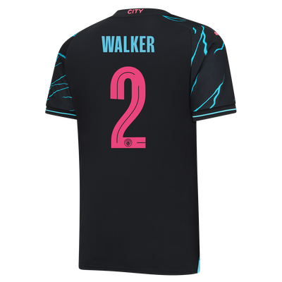 Manchester City Maglia Gara Third 2023/24 con stampa WALKER 2