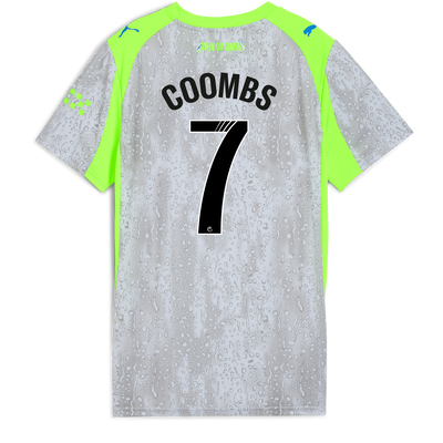Womens' Manchester City Third Jersey 2025/26 With COOMBS 7 Printing