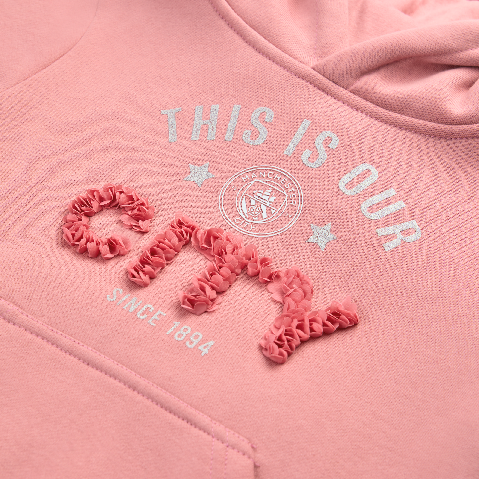 Pink sparkle hoodie online