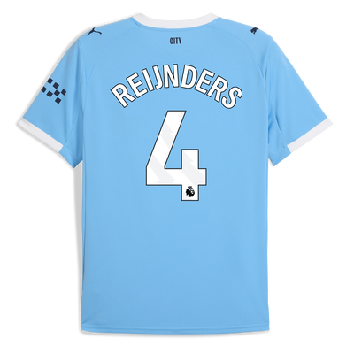 Manchester City Home Jersey 2025/26 With REIJNDERS 4 Printing