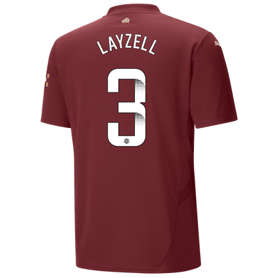 Manchester City Third Jersey 2024/25 With LAYZELL 3 Printing