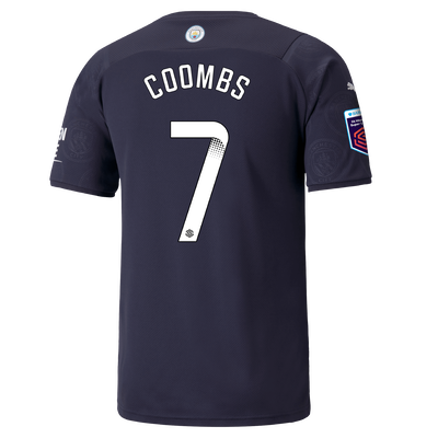 Maillot Man City Third 21/22 avec flocage Laura Coombs