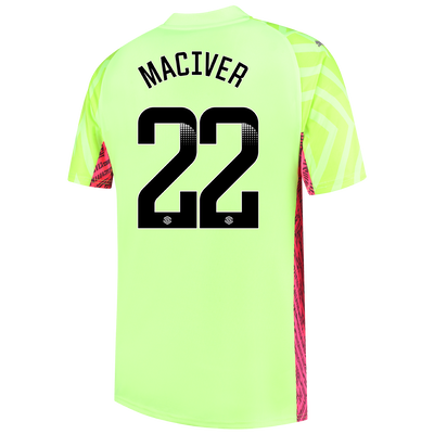Manchester City Goalkeeper Jersey 2023/24 with MACIVER 22 printing