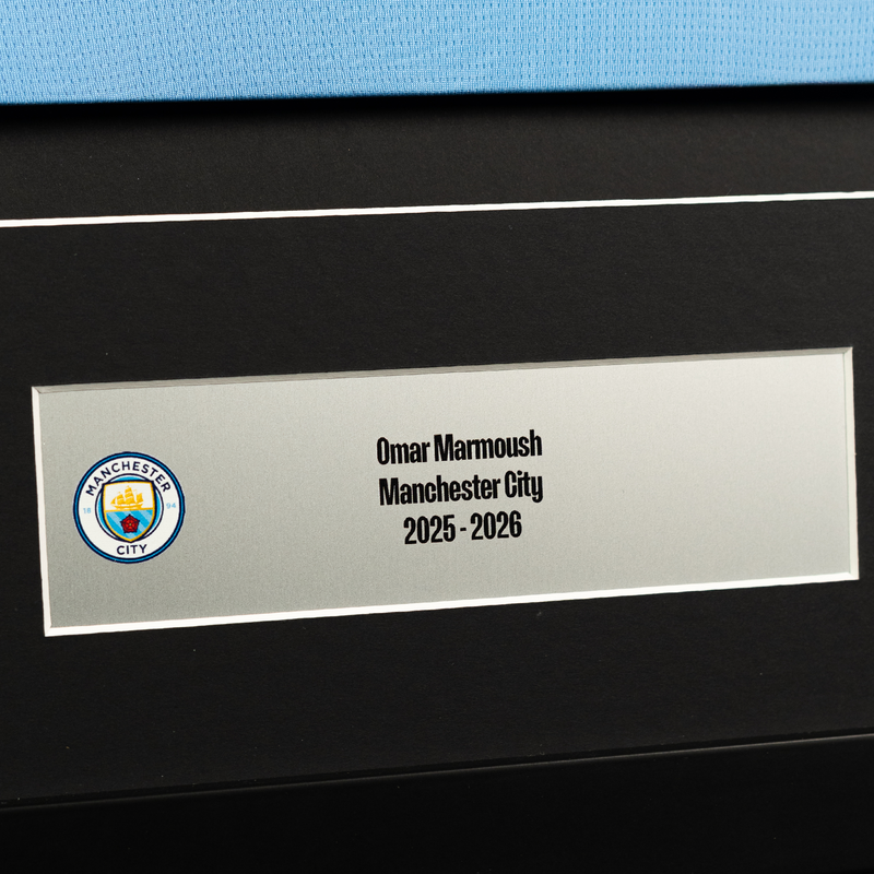 MCFC 25/26 FRAMED MARMSH HOME - Blue