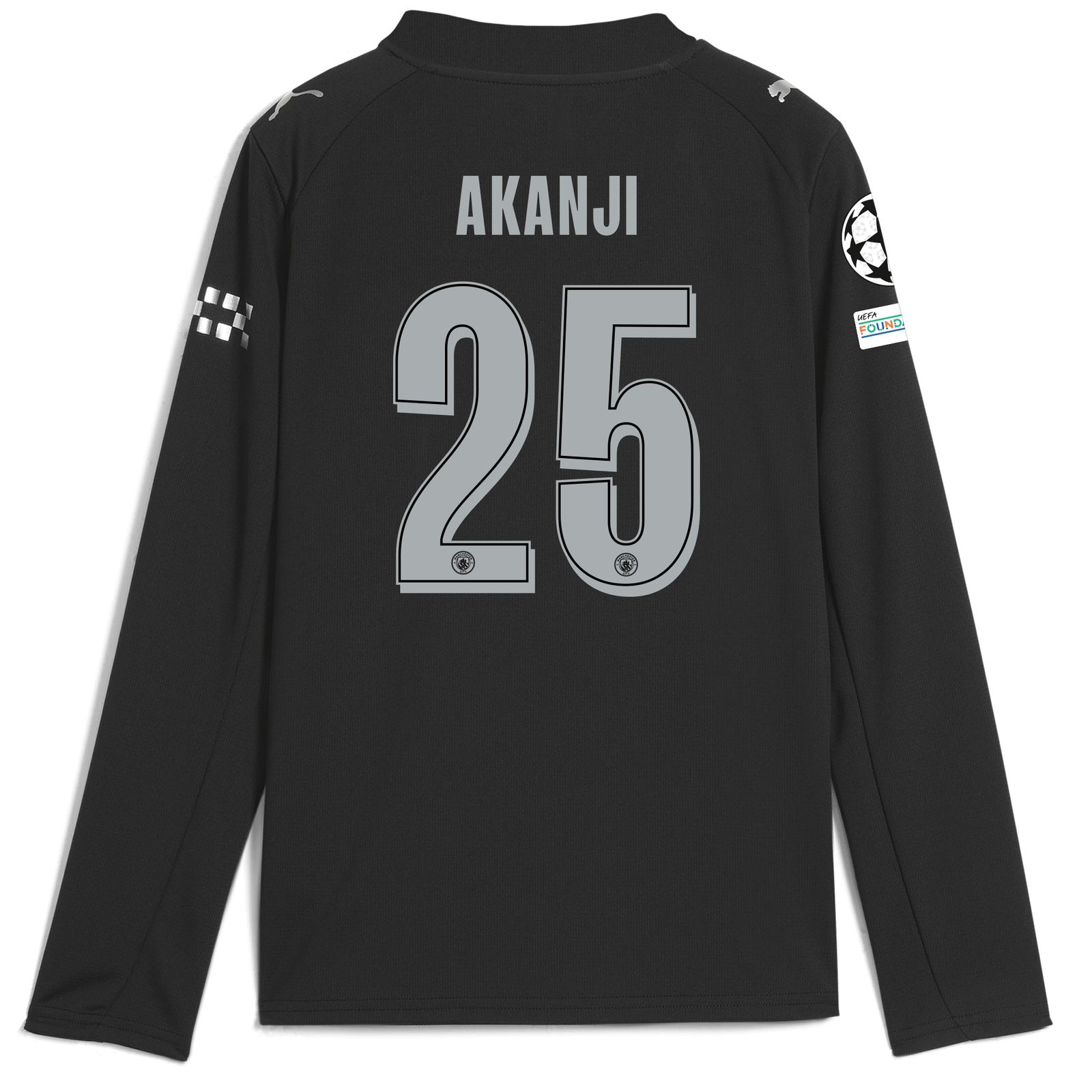 キッズ マンチェスター・シティ 2025/26 アウェイ AKANJI 25