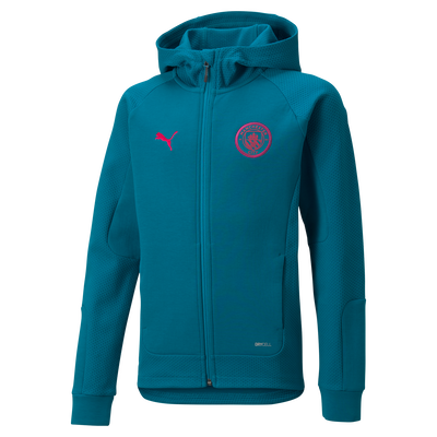 Kids' Manchester City Casuals Hooded Jacket