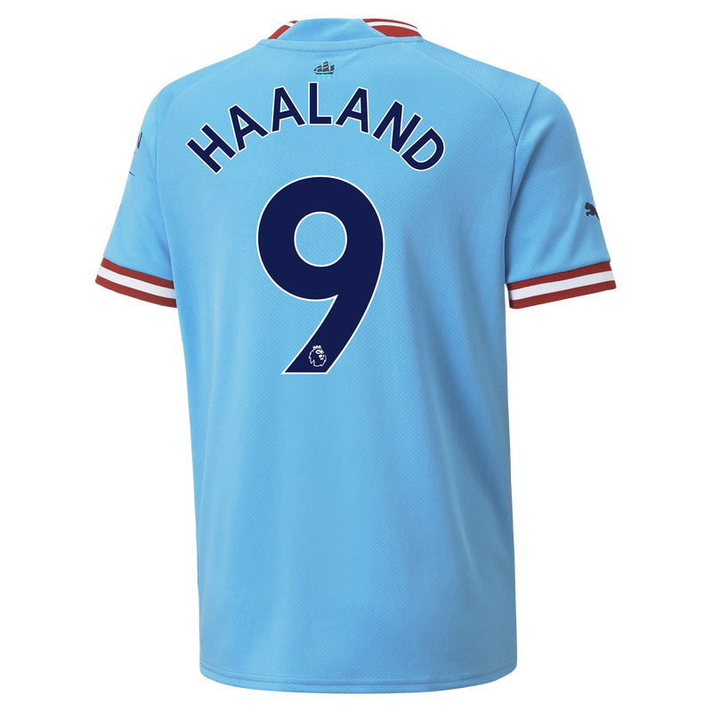 KIDS HOME SHIRT SS-PN-HAALAND-EPL-NO - 