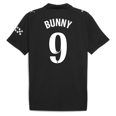 Manchester City Away Jersey 2025/26 With BUNNY 9 Printing