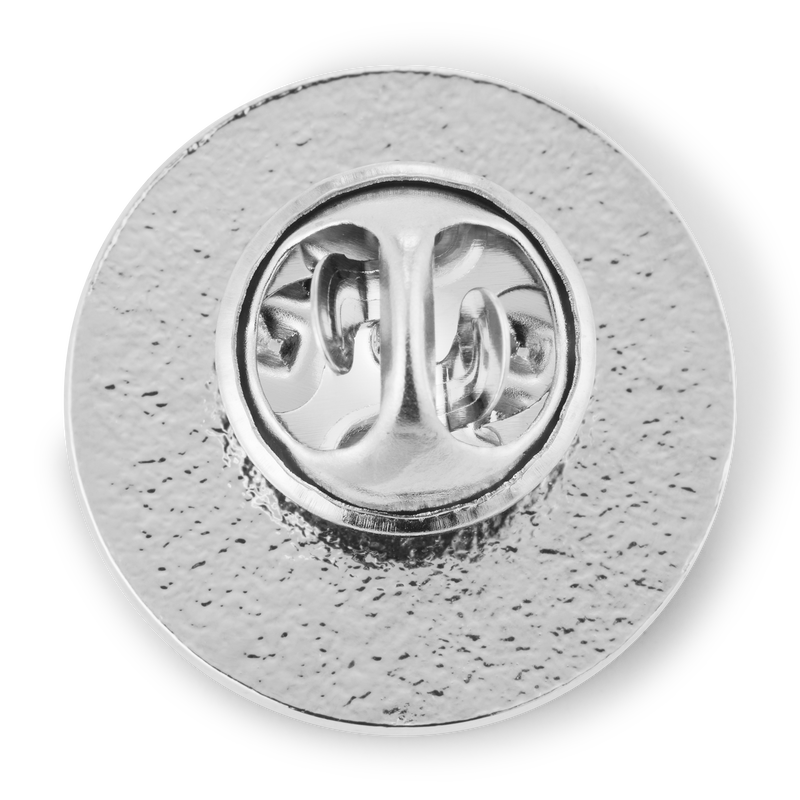 MCFC FOOTBALL CREST PIN BADGE - blue