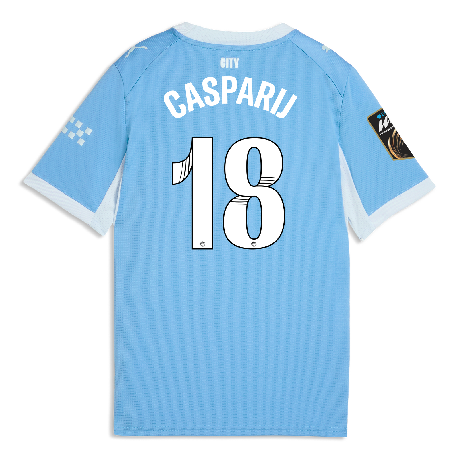 キッズ マンチェスター・シティ ホームユニフォーム 2026/27 CASPARIJ