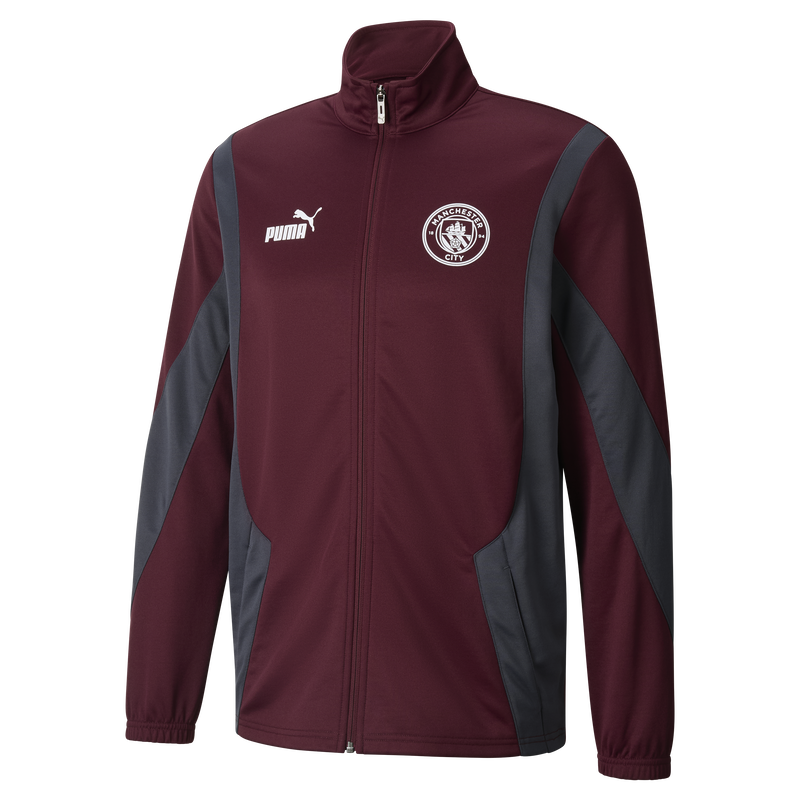 MCFC LW MENS FTBLNRGY+ JKT - burgundy
