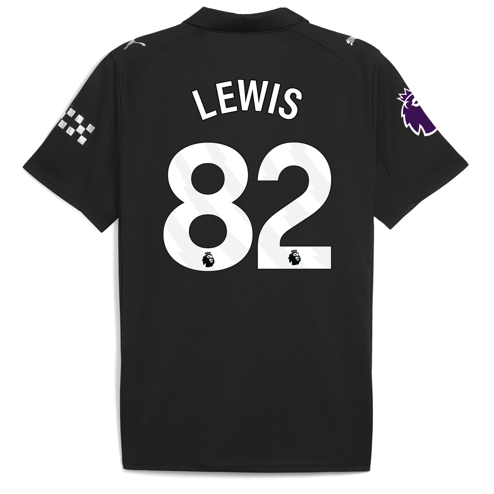 マンチェスター・シティ 2025/26 アウェイ LEWIS 82プリント付き
