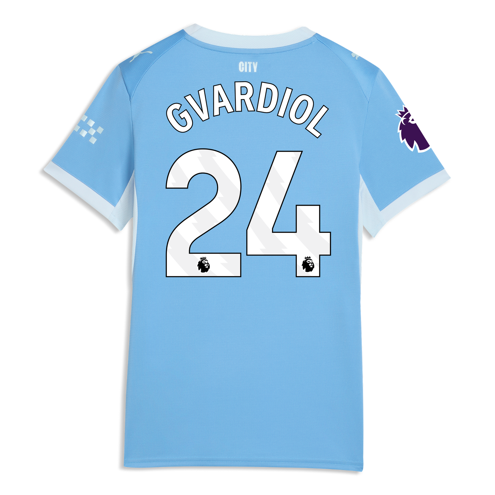Women's Manchester City Home Jersey 2026/27 With GVARDIOL 24