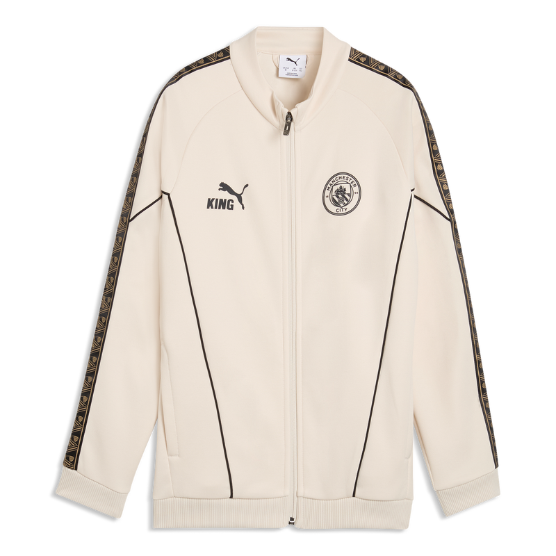 Kids' Man City Pre-Match KING Anthem Jacket alpine snow-flat dark gray - Check out all Manchester City outerwear products online