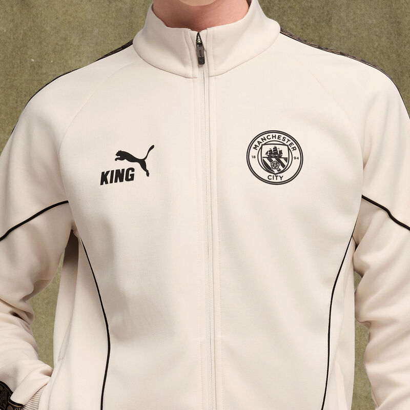 MCFC MW KIDS KING ANTHEM JACKET - Alpine Snow-Flat Dark Gray