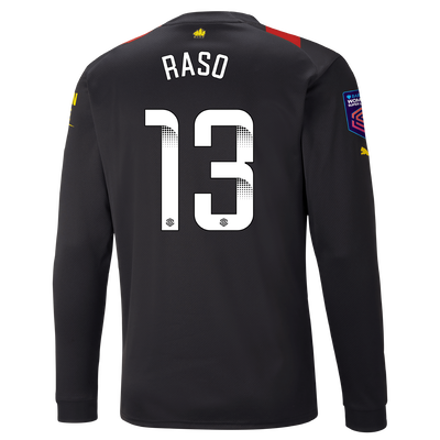 Manchester City Away Jersey 2022/23 long sleeve with RASO 13 printing