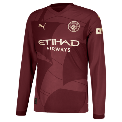 Maillot à manches longues Manchester City Authentic Third 2024/25