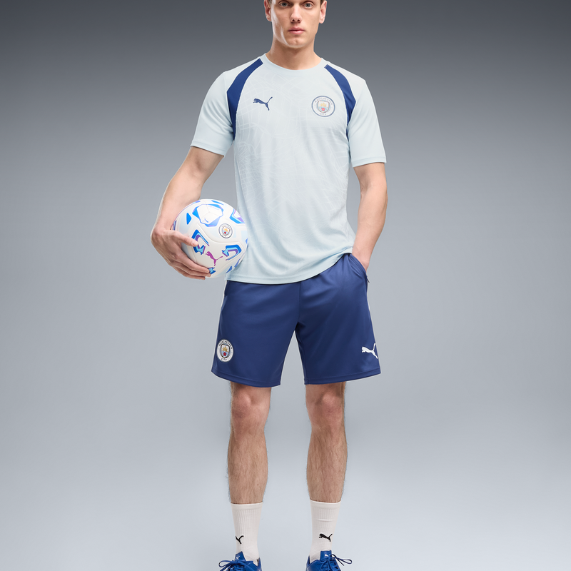 MCFC TR TRAINING JERSEY - Dewdrop-Blue Jewel