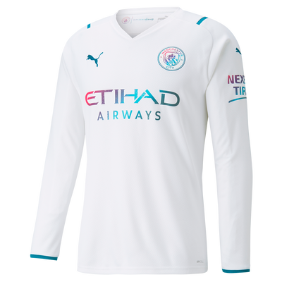 Manchester City Away Longsleeve Shirt 21/22