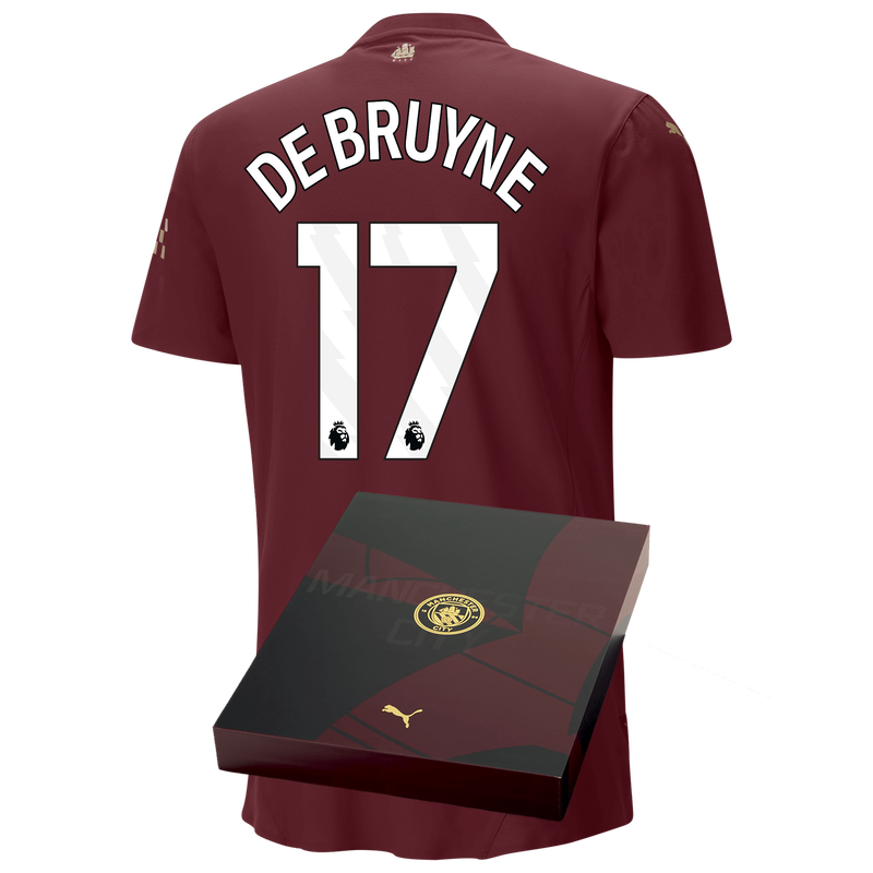 MENS AUTHENTIC Third SHIRT SS-DE BRUYNE-17-EPL-PLC - 