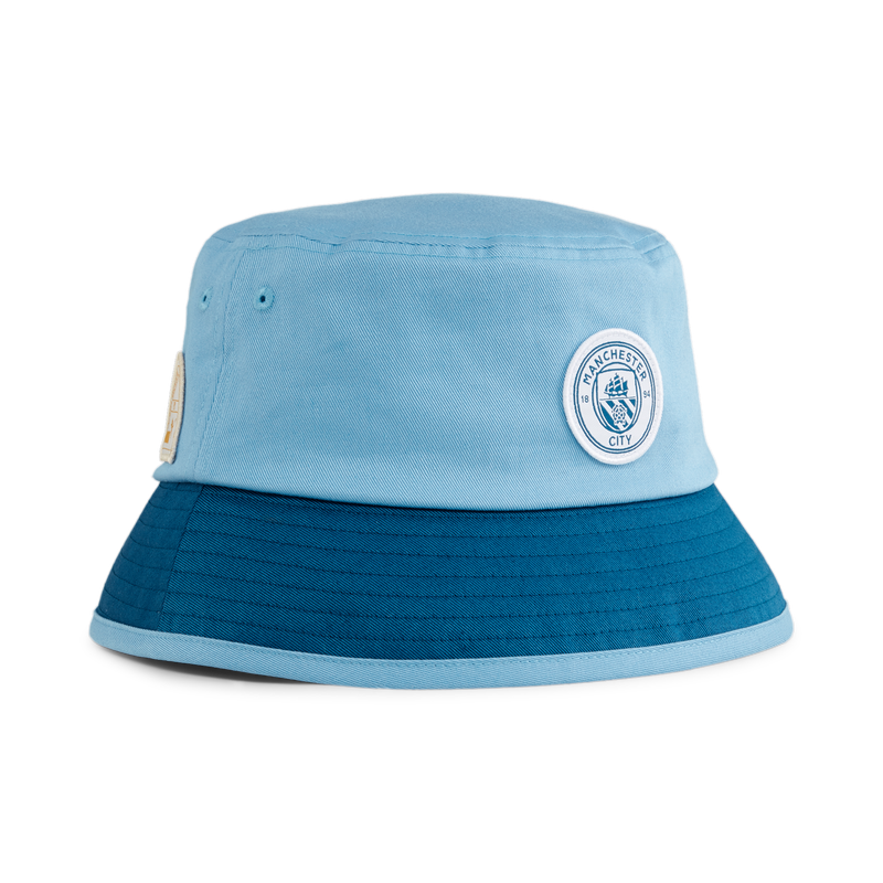 MCFC LW SS24 BUCKET HAT - team light blue