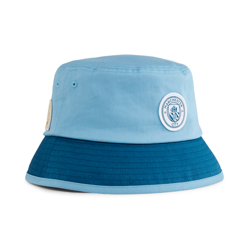 MCFC LW SS24 BUCKET HAT - team light blue