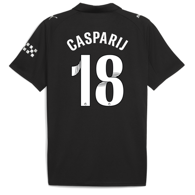 Manchester City Away Jersey 2025/26 With CASPARIJ 18 Printing