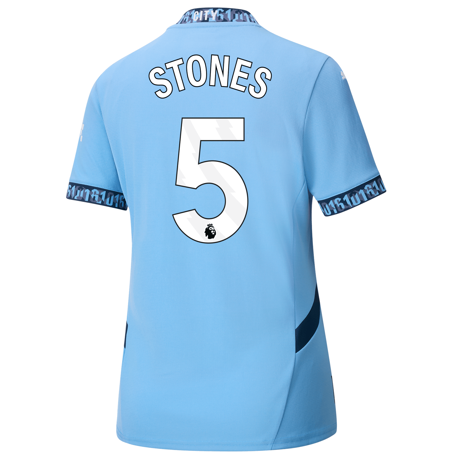 Women's Manchester City Home Jersey 2024/25 With STONES 5 Printing