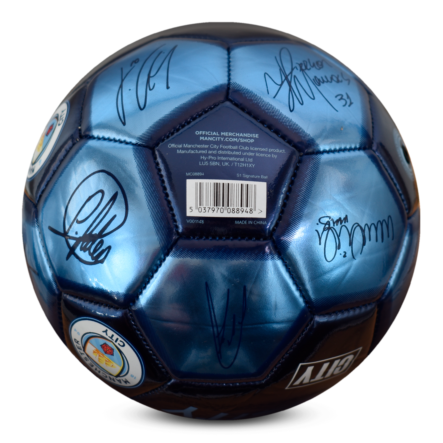 Manchester City FC - Orsacchiotto Peluche Ufficiale, Blu, 20 Cm - 3