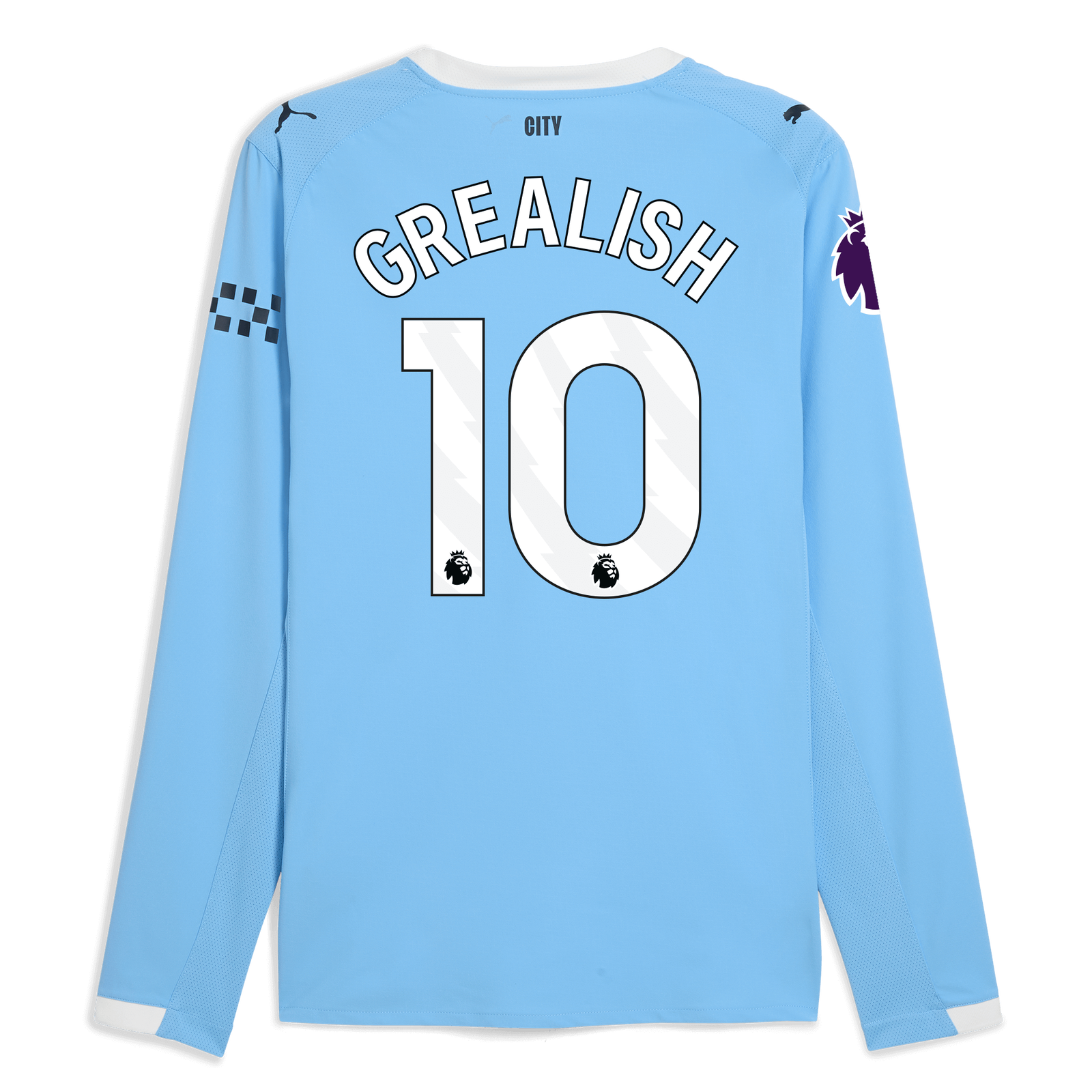 Maillot Domicile Manchester City 23/24 Jack Grealish #10 - Taille M, Bleu, Neuf Officiel PUMA