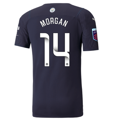 Manchester City Authentic 3rd Shirt 21/22 with Esme Morgan printing