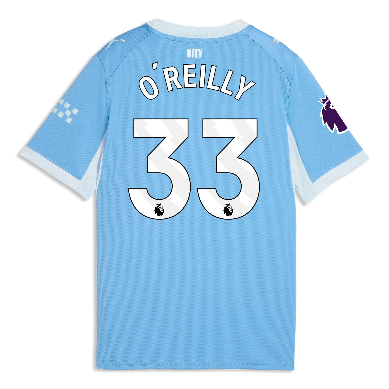 マンチェスター・シティ O'Reilly 33 シャツ Kids' Manchester City Home Jersey 2026/27 With O'REILLY 33