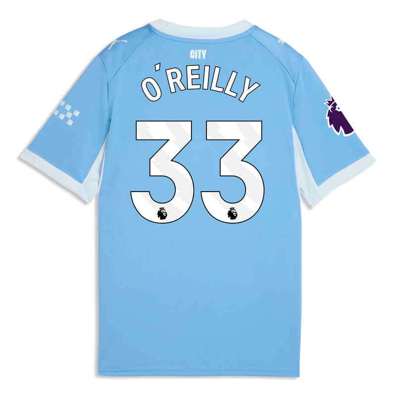マンチェスター・シティ O'Reilly 33 シャツ キッズ マンチェスター・シティ ホームユニフォーム 2026/27 O'REILLY
