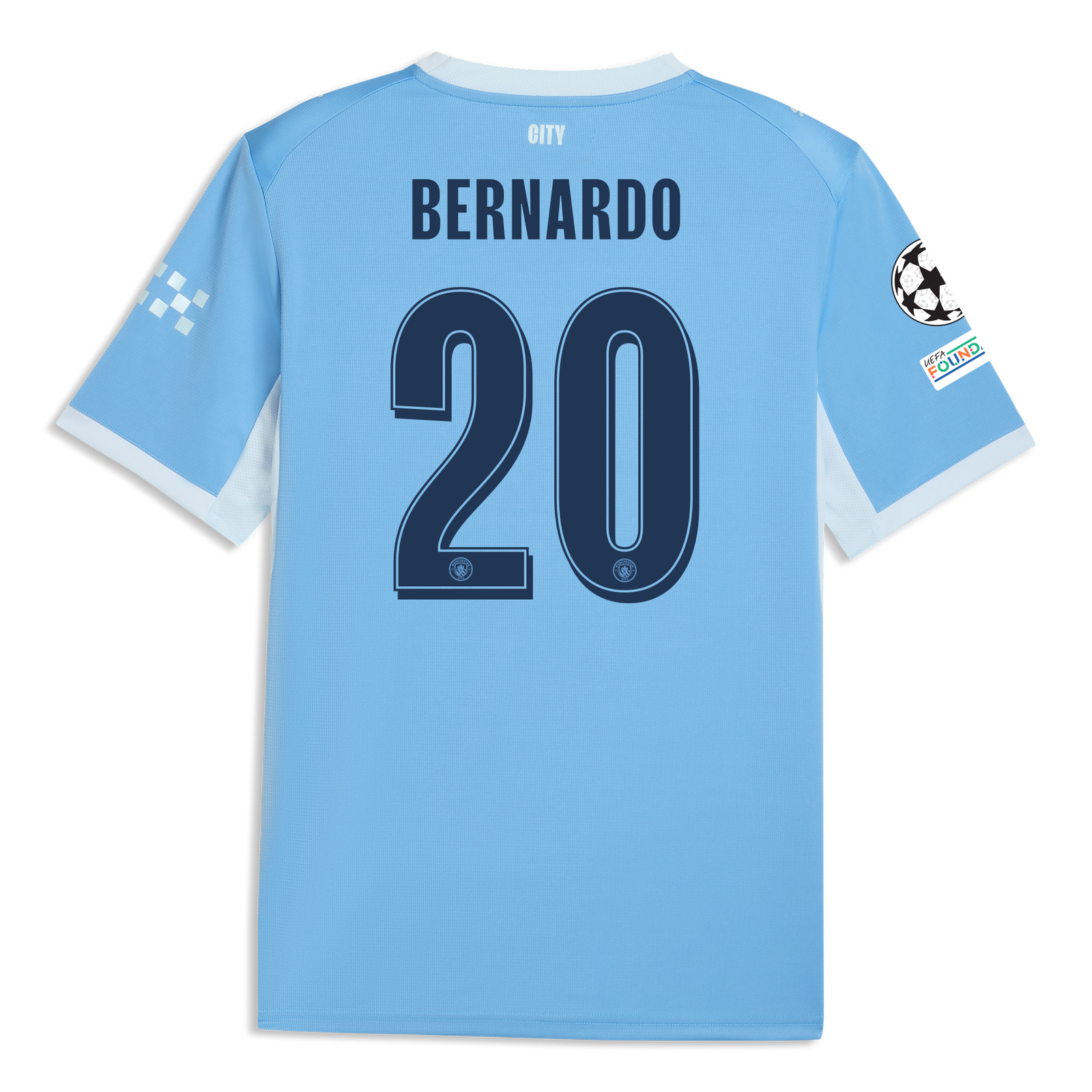 マンチェスター・シティ ホームユニフォーム 2026/27 BERNARDO 20