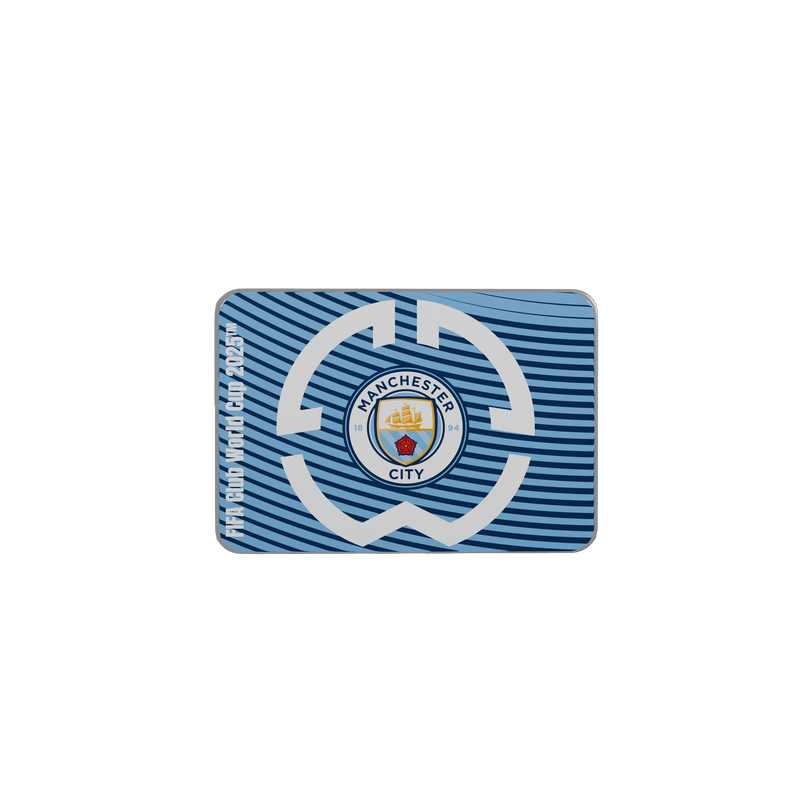 MCFC CWC25 RECT MAGNET - BLUE
