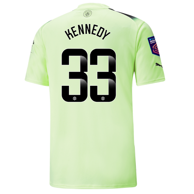 Manchester City Third Jersey 2022/23 with KENNEDY 33 printing