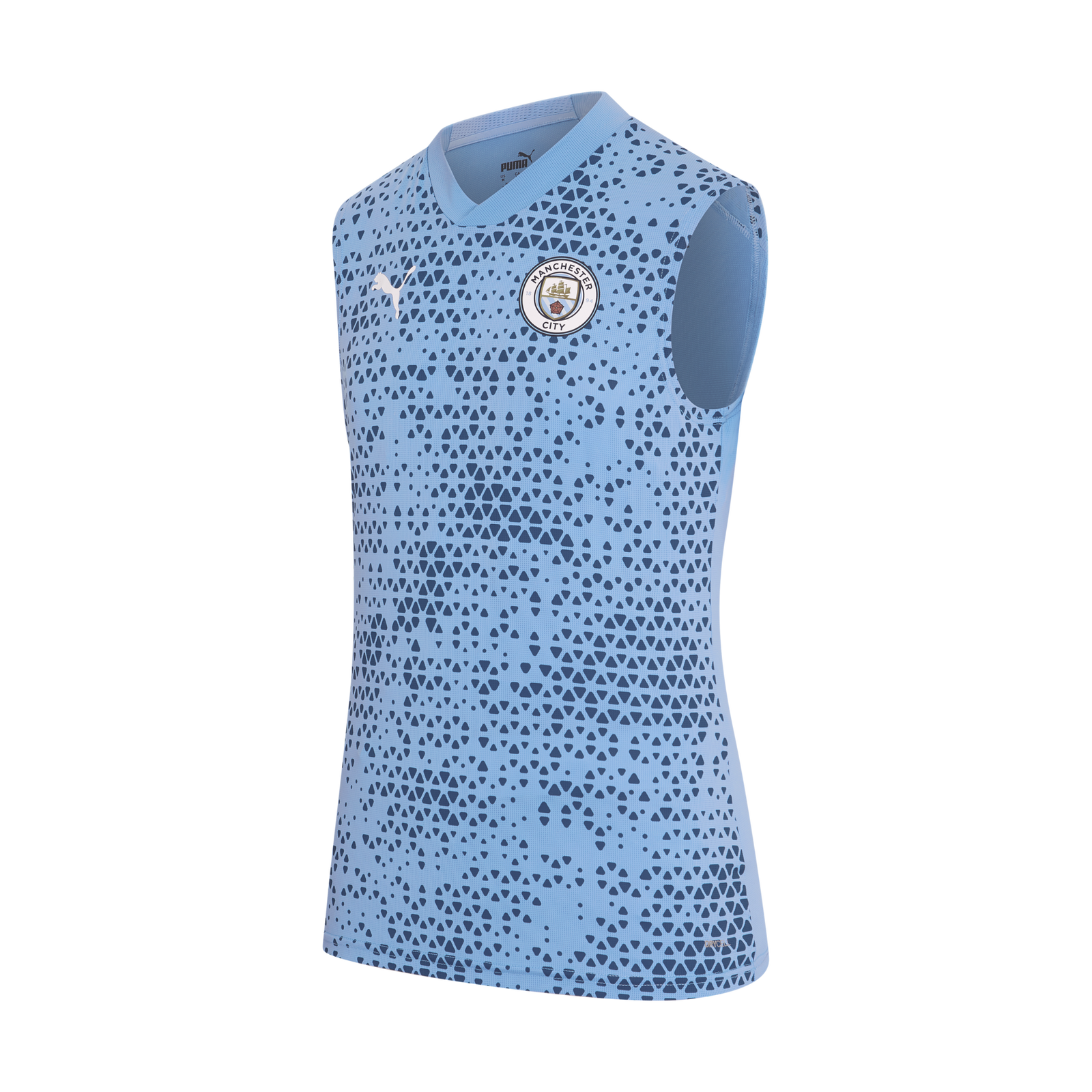 Manchester City Sleeveless Training Jersey Official Man City Store manchester-city-x-puma-22-23-treble-winners-squad-list-official-man