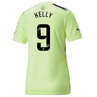 Women's Manchester City Third Jersey 2022/23 with KELLY 9 printing