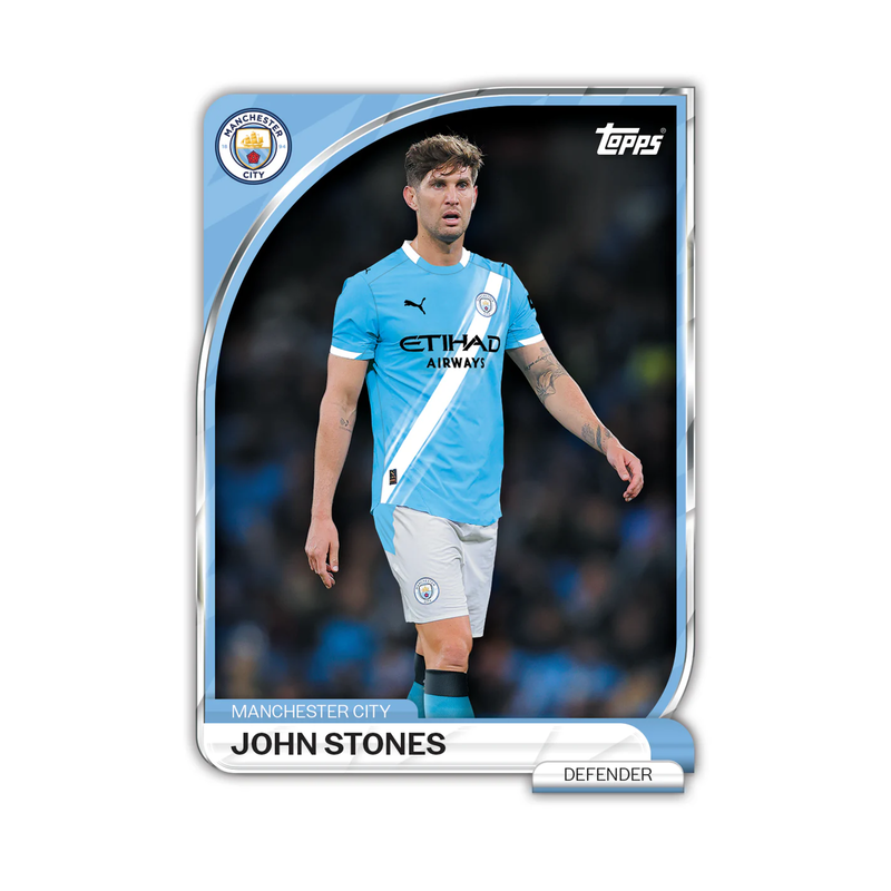 MCFC TOPPS 25/26 COLLECTORS TIN - blue