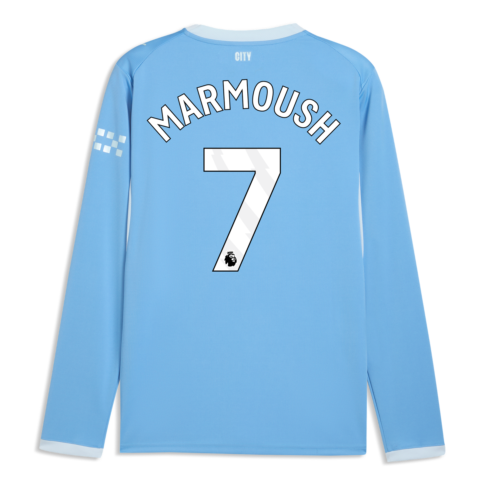 マンチェスター・シティ ホーム ユニフォーム 2026/27 長袖 MARMOUSH 7