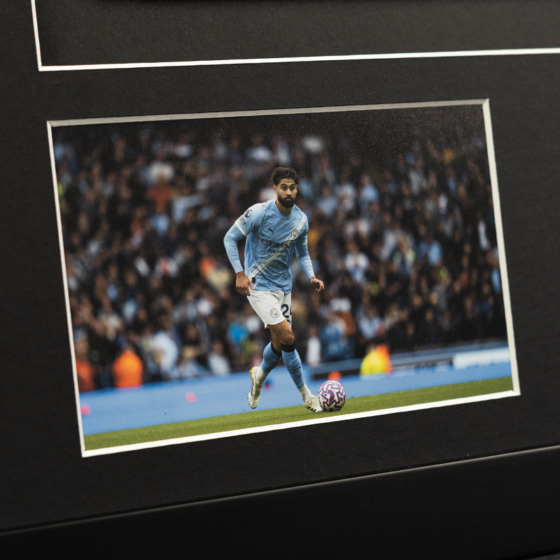 MCFC 25/26 FRAMED GVARD HOME - Blue