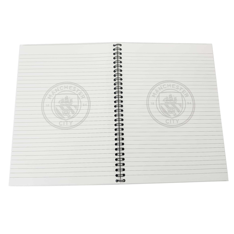 MCFC FW A4 CUT OUT NOTEPAD - black