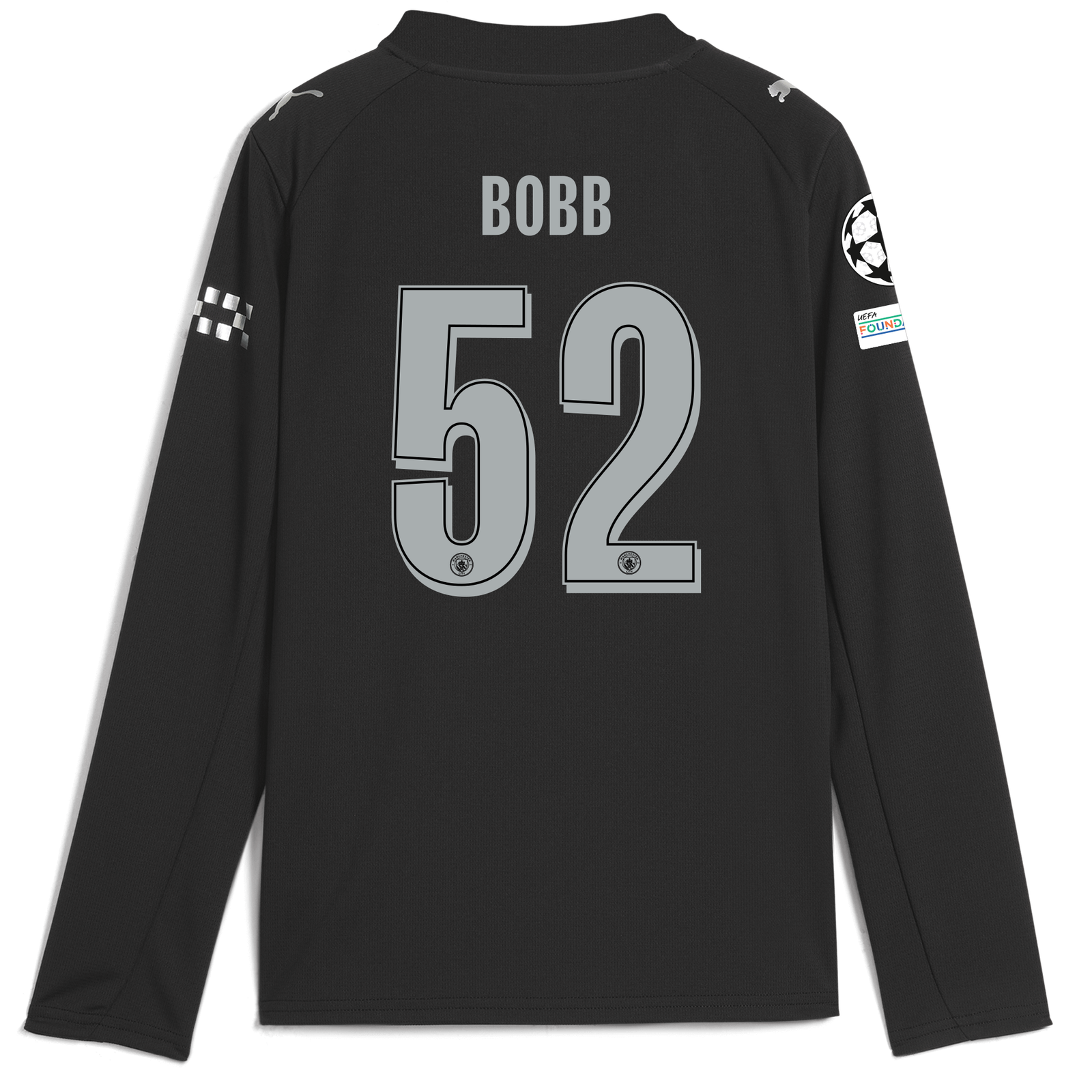 キッズ マンチェスター・シティ 2025/26 アウェイ BOBB 52