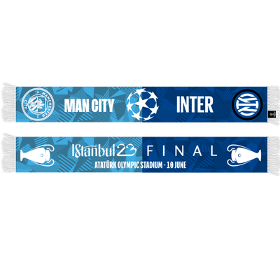 Manchester City UEFA Champions League Final Friendship Scarf