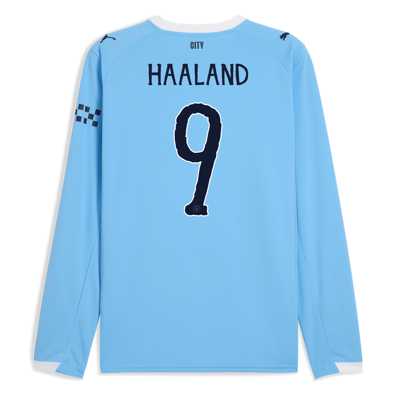 Mens Home SHIRT LS-HAALAND-9-EPL-PL - 