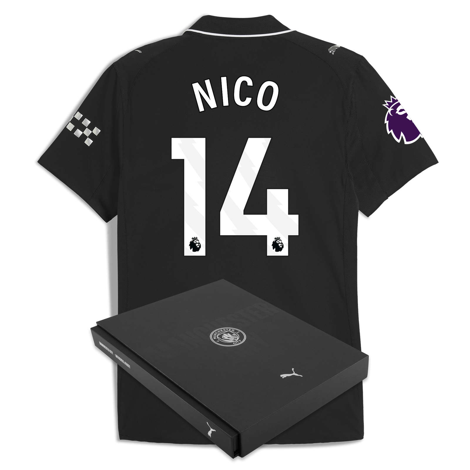 マンチェスターC 2nd ユニ 最終値下げ マンチェスター・シティ 2025/26 アウェイ 本物ジャージ NICO 14